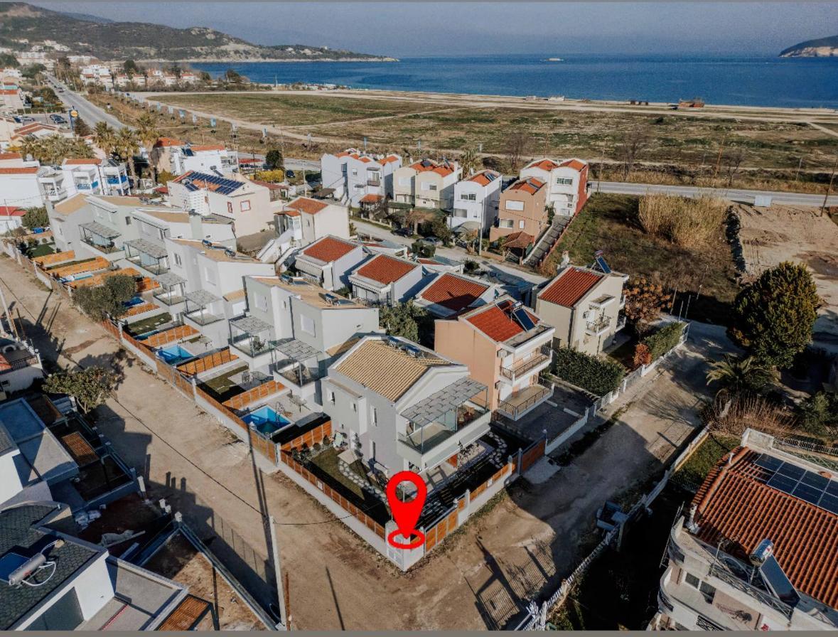 Aegean Twin Houses Nea Iraklitsa Экстерьер фото