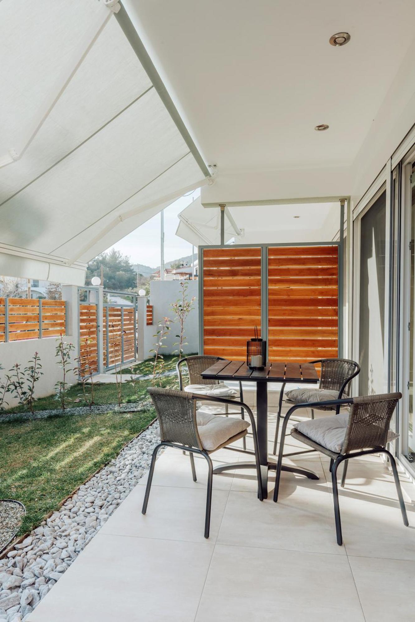 Aegean Twin Houses Nea Iraklitsa Экстерьер фото